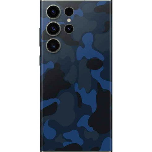 Blue Street Camo Galaxy Skins